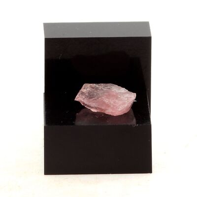 Stones And Minéraux. Fluorite Pink. 2.64 Ct. Solid Du Mont-Blanc, France Rare