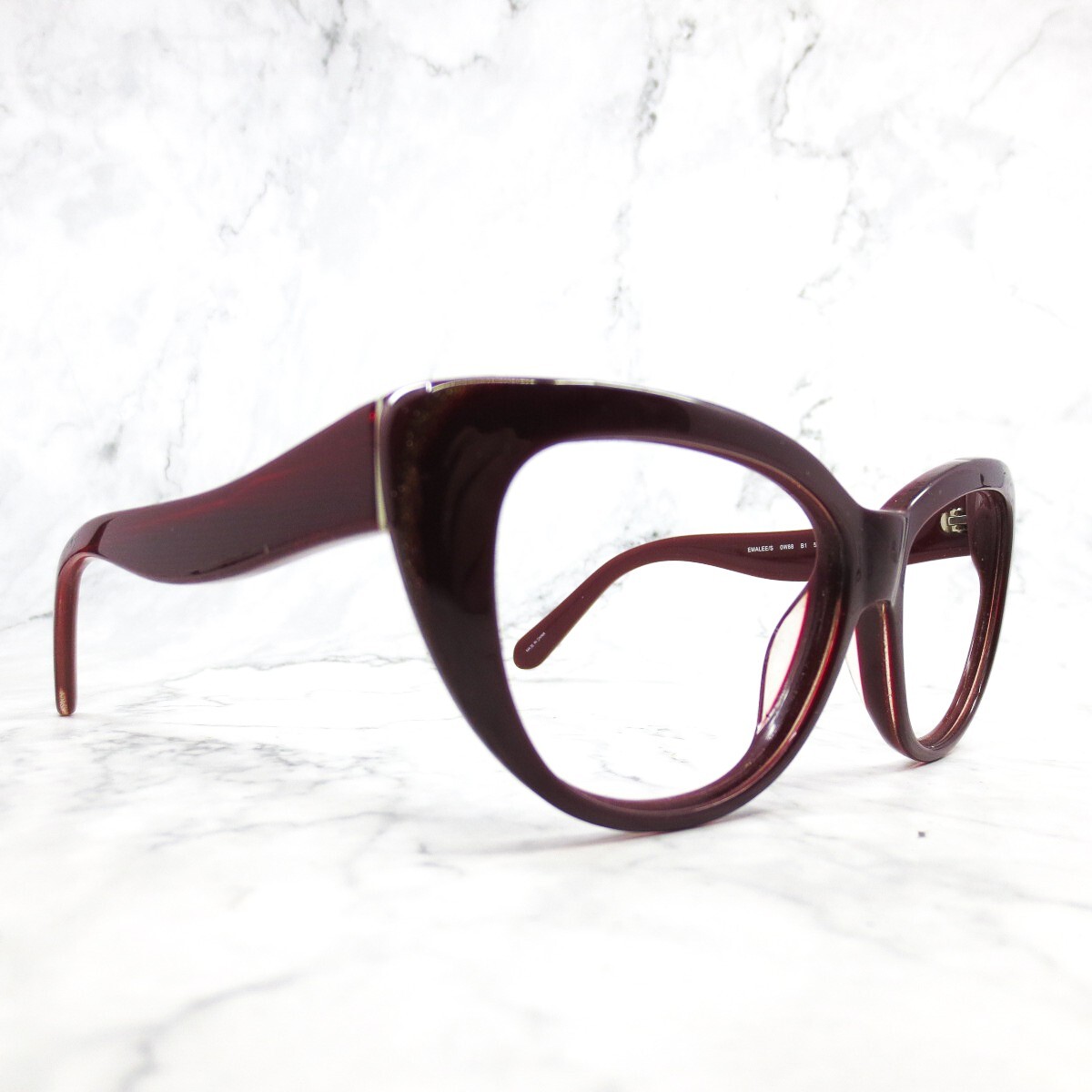 Kate Spade CORDELIA/S Red Cat Eye‎ Sunglasses Gradient Lenses With Case & Cloth Kate Spade Lida/G Red Prescription Eyeglasses main image 3