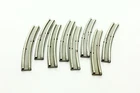 Lego Train Supplemental 12V Set 7855   8 Curved Electric Rails Gray vintage 1980