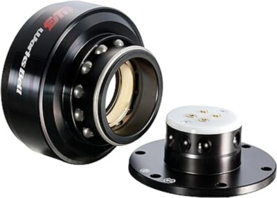 WorksBell RAPFIX II Black 103020 Quick Release Steering Boss