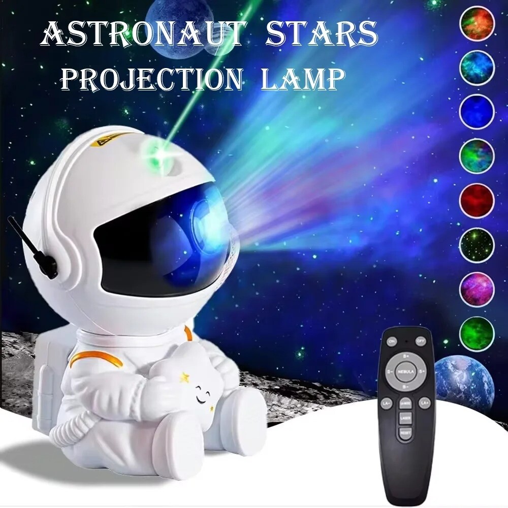 Projecteur LED Galaxy Star Astro blanc : veilleuse ciel étoilé de chevet