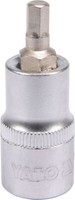 1X Biteinsatz INNEN-6-KANT HEX 1/2 Zoll 6MM L55MM Yato YT-04382