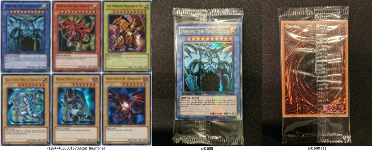 Yugioh Legendary Collection LC01 Sealed Promo Pack: God Card Set + 3 Bonus Cards Yugioh Legendary Collection LC01 Sealed Promo Pack: God Card Set + 3 Bonus Cards