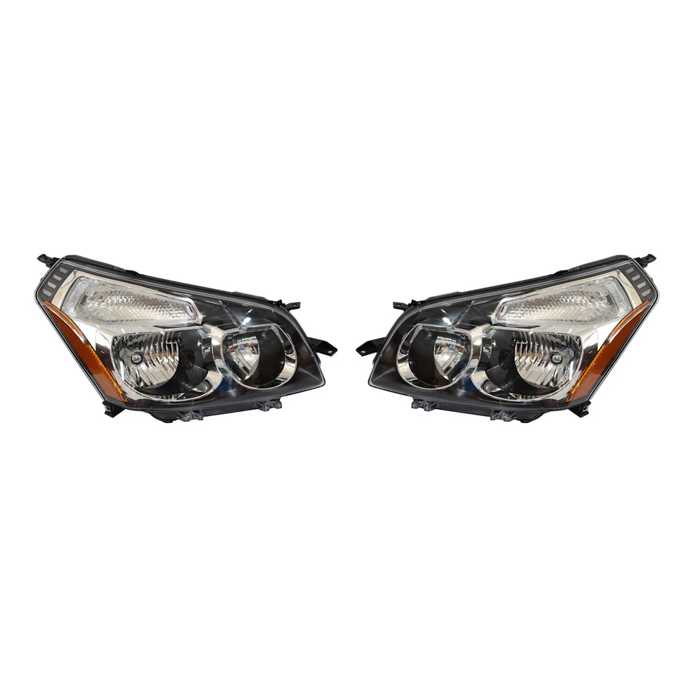 Headlights Headlamps Halogen For 2009-2010 Pontiac Vibe Left & Right Pair Foto 2 de 4