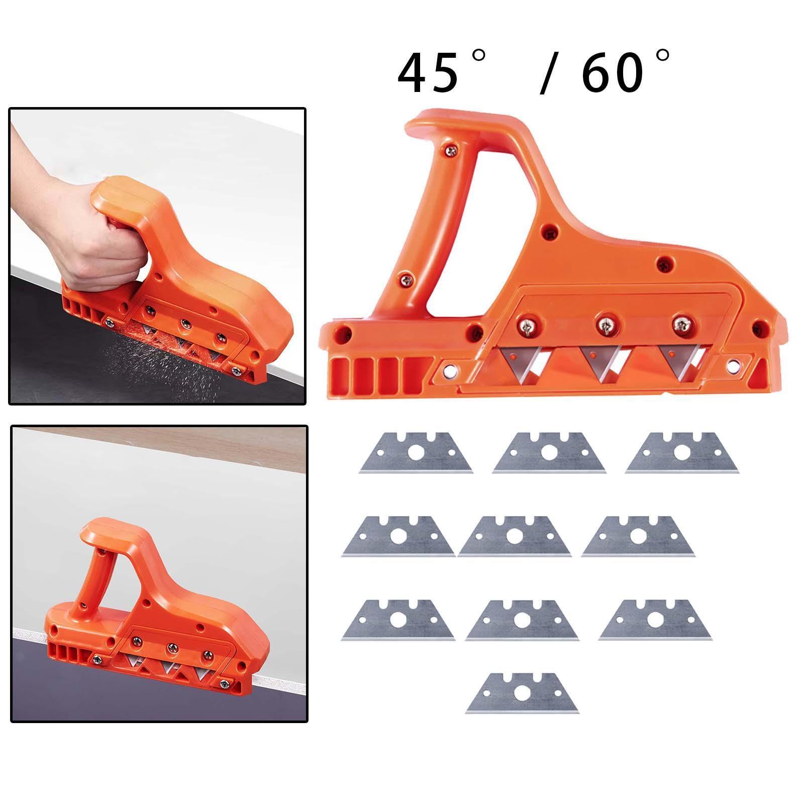 Triple Blade Edge Planer Hand Plane Woodworking Manual Cutting Artifact