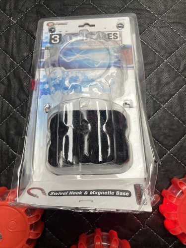 W2383 3 Pk Led Road Flares W/Bag, JR8 - 第 2/8 張圖片