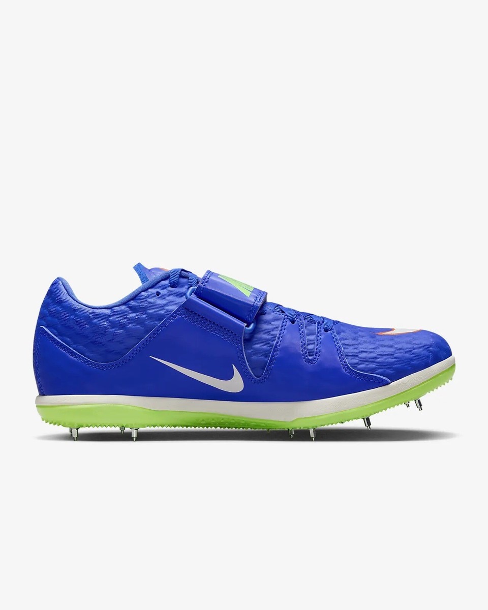 Nike HJ High Jump Elite Racer Blue Lime Track Spikes 806561-400 Mens Size 10 Nike High Jump Elite Racer Blue/White Lime Blast 806561-400  main image 4