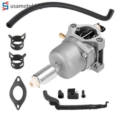 Carburatore Alluminio Compatibile 498051 Carburatore Per Motori Briggs & Stratton Intek 14-18 HP - Compatibile Con Modelli BS, Codici 495935/498051 Serbatoio Panda 141 - Foto 4