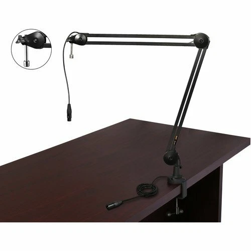 Micrófono dinámico Heil Sound PR 77D (púrpura) con brazo de transmisión de dos secciones Foto 4 de 4