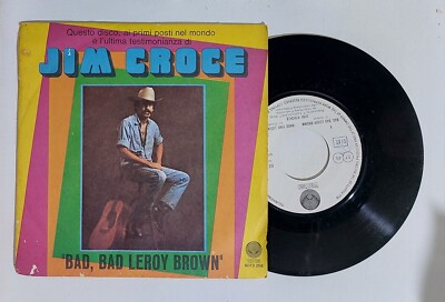 46127 45 Umdrehungen 7'' - Jim Croce - Bad, Bad Leroy Brown / Hard Time Losin' Man - 1973