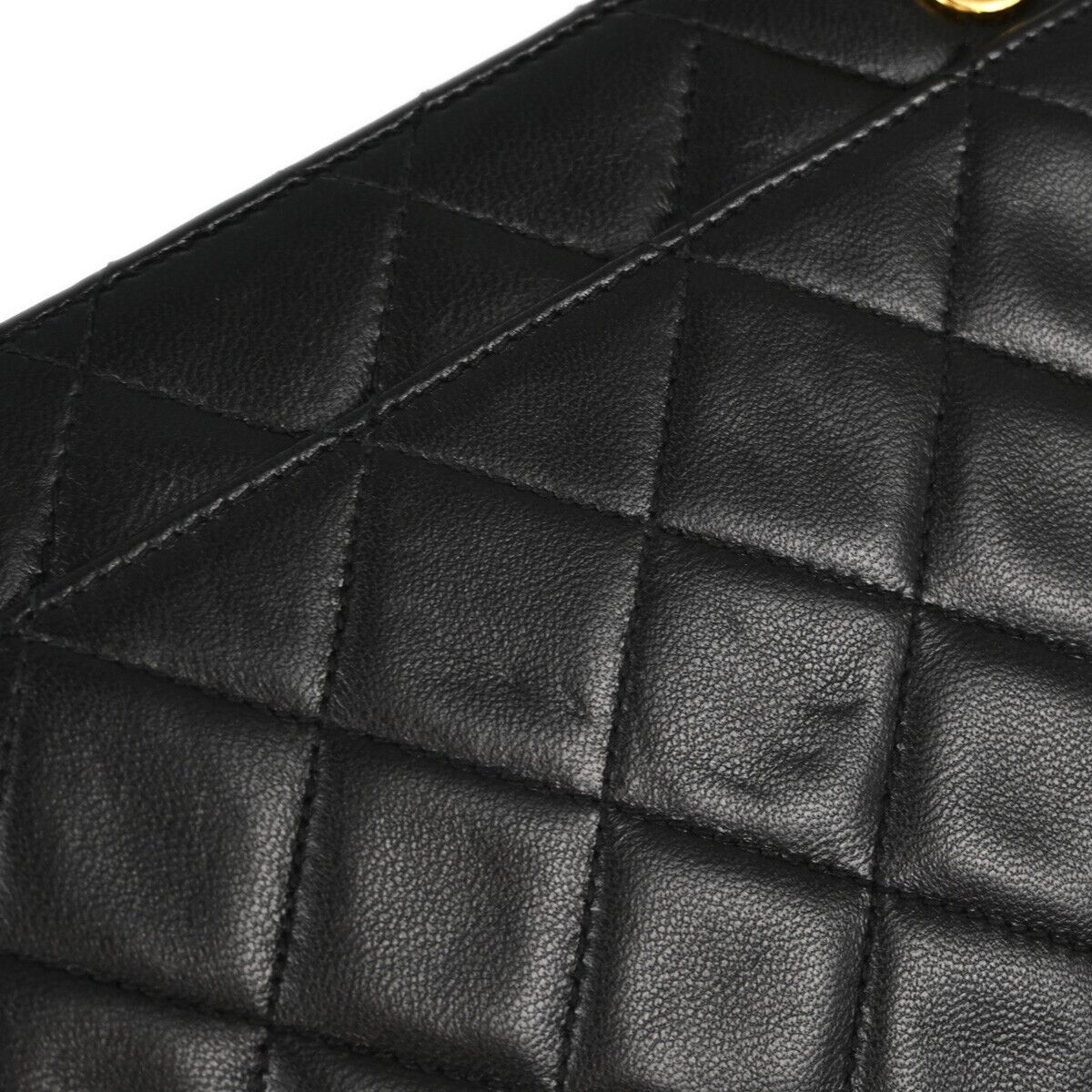 Chanel Black Lambskin Shoulder Bag 152962 | eBay Chanel Black Lambskin Shoulder Bag 152962 | eBay