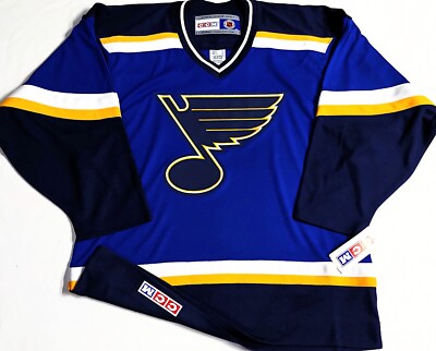 VINTAGE-NWT-MEDIUM LOUIS BLUES BLUE/ROAD CCM