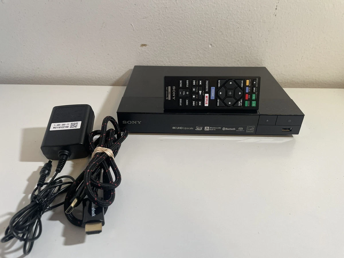 Sony BDP-S6700 4K Upscaling 3D Streaming Blu-Ray Disc Player