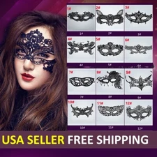 Sexy Women Black Lace Eye Face Mask Masquerade Party Ball Prom Halloween Costume