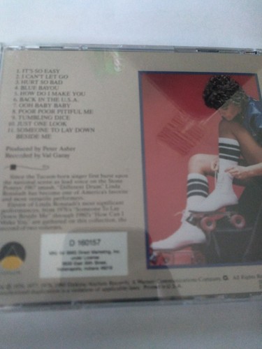 Linda Ronstadt Greatest Hits Volume Two 2 Blue Bayou Brand New Sealed CD Music - Picture 3 of 3