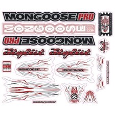 2002 Mongoose - Stylist - Decal set