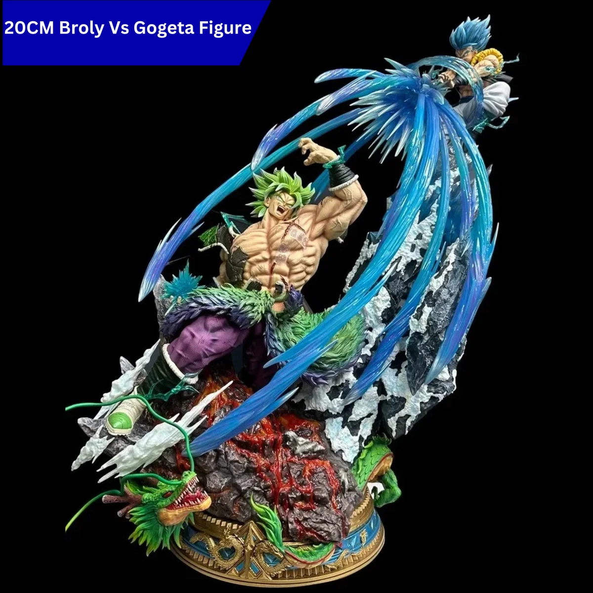 DRAGON BALL SUPER - BROLY - FIGURINE MATCH MAKERS 19CM
