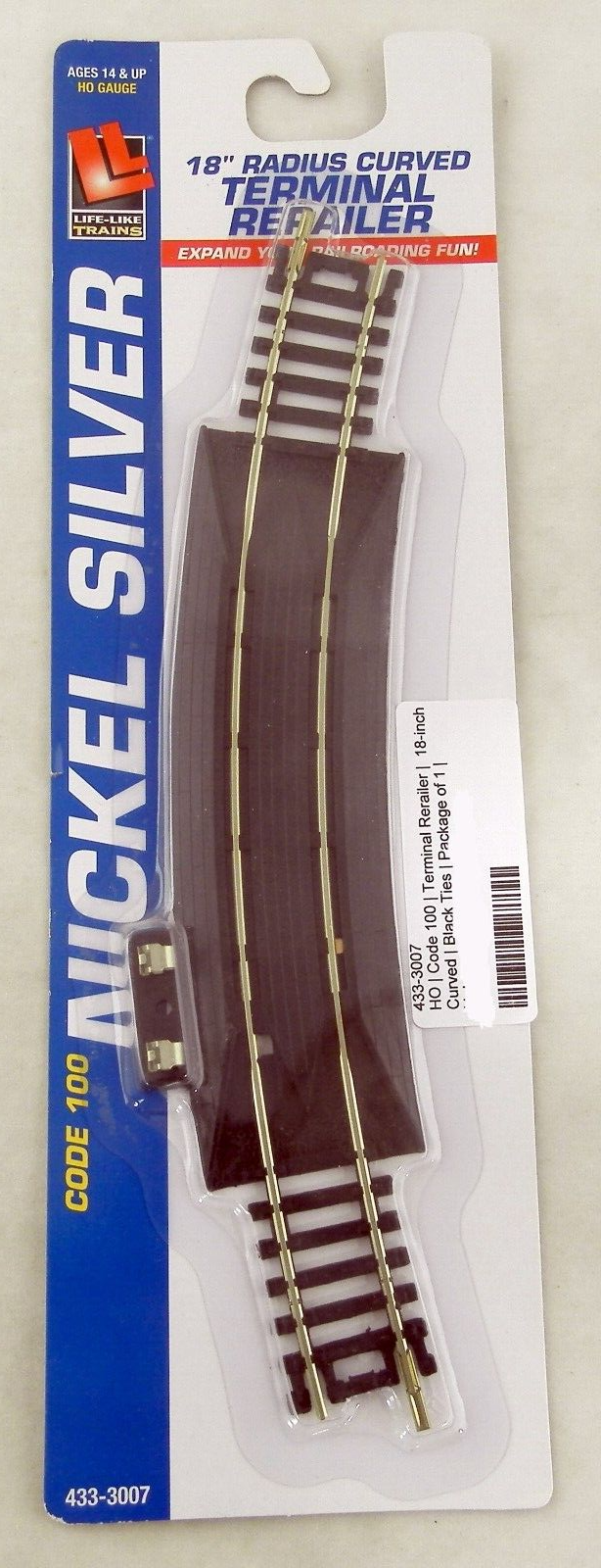 ATLAS HO SCALE CODE 100 CUSTOMLINE CURVED TURNOUT - RIGHT HO GAUGE 288 - Foto 2