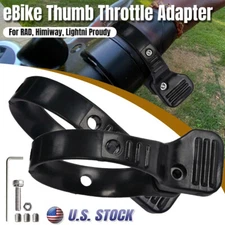 2PCS Ebike Thumb Throttle w/Stainless Screw For Rad For Lectric For Pedego CAO