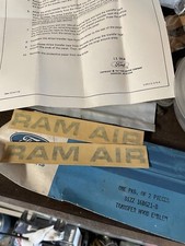 Nos Ford 1971-72 Mustang Ram Air Decals D1zz-16b621-b