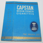 VINTAGE EMPTY Cigarette Flat Cardboard Box Capstan Medium Sydney Australia — photo 2