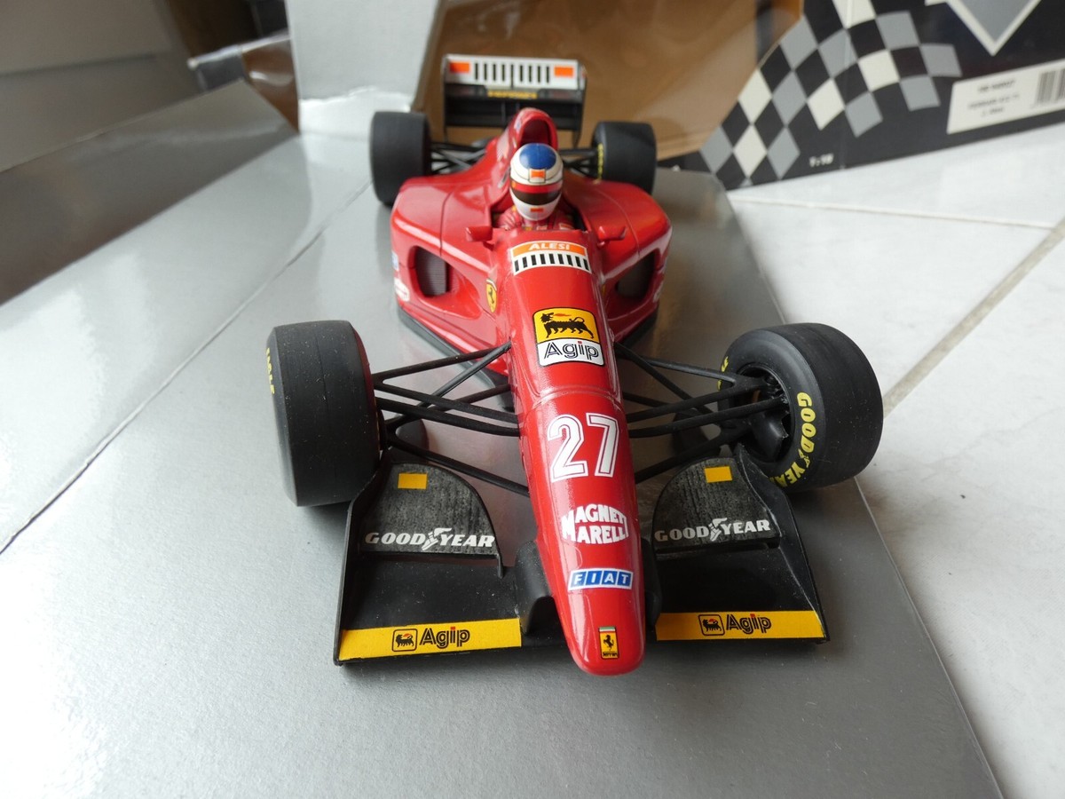 Ferrari 412 T1 Jean Alesi #27 1994 – Minichamps 1/18 F1 – En Boîte
