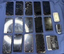 Bulk Lot 20 Cell Phones For Parts Repair Samsung LG Motorola