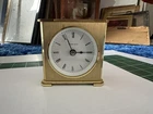 Tiffany & Co Clock, Hechinger Quartz Germany - Desktop - Gold Color - Vintage