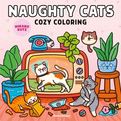 Cozy Coloring - Naughty Cats ~ Hikaru Kotz ~  9783473481354