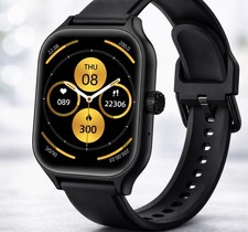 Smart WatchBluetooth CallFitness TrackerHeartRate WhatsAppFacebookiPhone Android