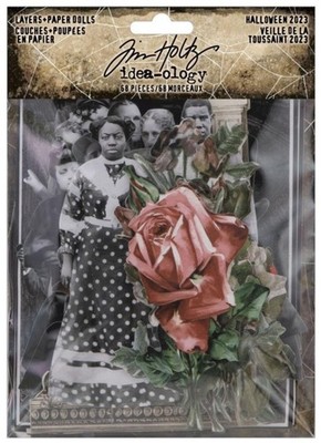 Tim Holtz Idea-Ology TH94333 Layers + Paper Dolls Halloween