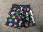 Pantalones cortos de baño Asda Minecraft 4-5 años usados en excelente estado