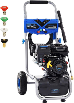 #ad 3500 PSI Gas Pressure Washer 209CC Engine amp; 4 Nozzles 25Ft Hose Included $393.43