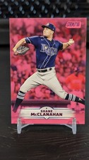 2025 Topps Stadium Club Shane McClanahan PINK #151 Tampa Bay Rays