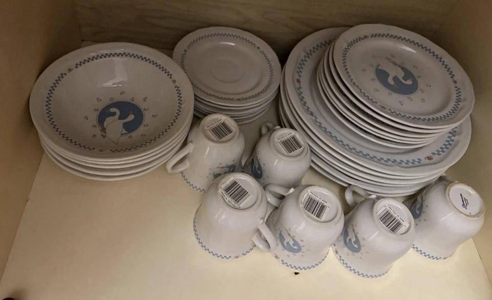 Moonlight Geese Juego de Cena 6 Plazas Foto 3 de 4