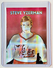 Steve Yzerman Limited Artist Signed 
