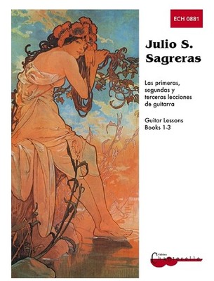 Julio S Sagreras Guitar Lessons Book 1-3 | deutsch, englisch