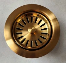 Signature Hardware SHDF130BG Garbage Disposal Flange, Brushed Gold