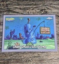 2025 Topps Chrome SpongeBob SquarePants 25th Shady Shoals Rest Home #164 Base NM