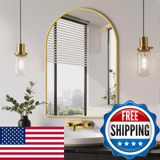 Delma Arched Bathroom Mirror 20X30 Wall Mounted Vanity Mirror For Bedroom