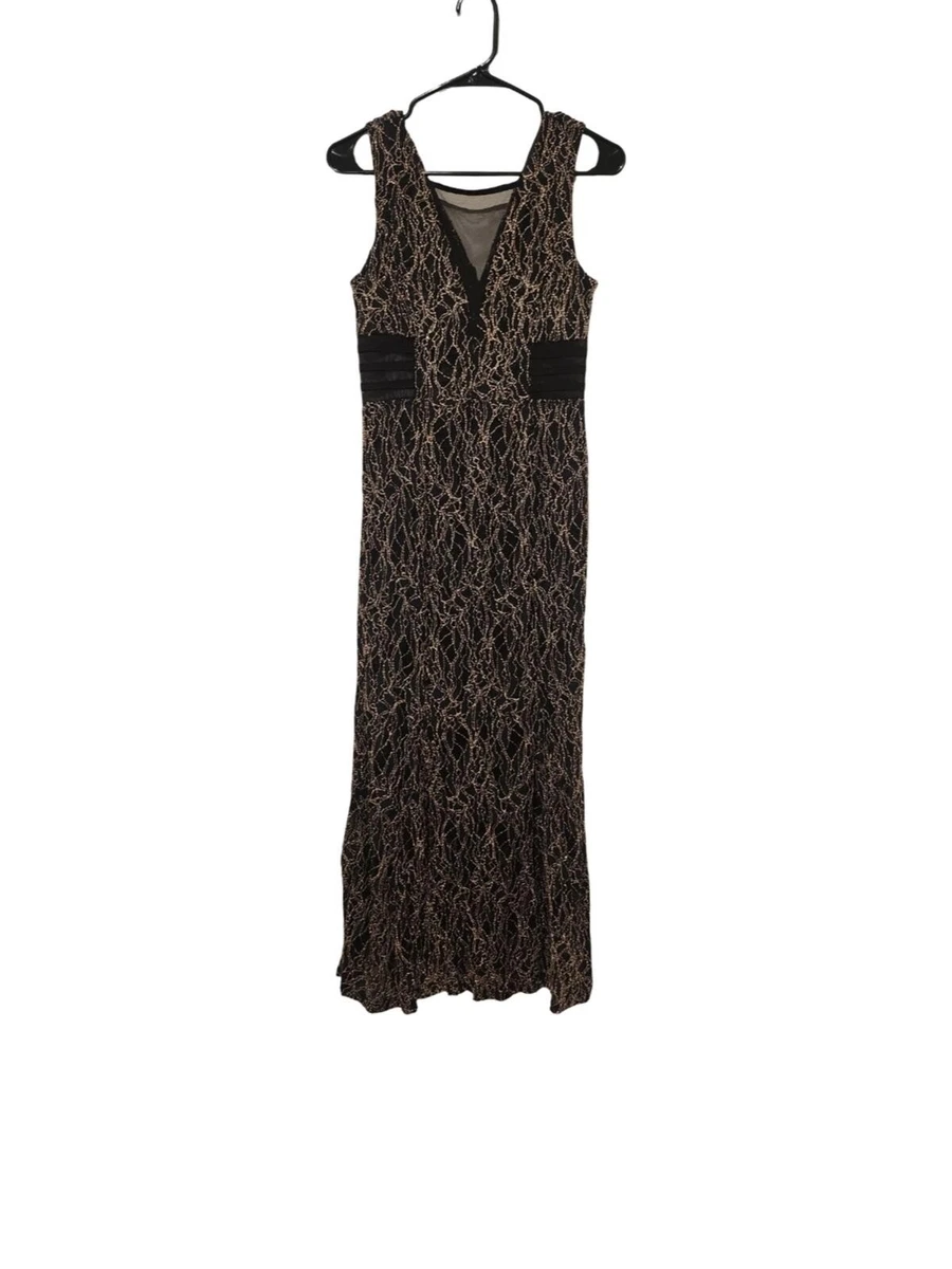 enfocus studio black lace dress En Focus Studio Black Lace Sheath Dress V-Neck Sleeveless Layered Size 4