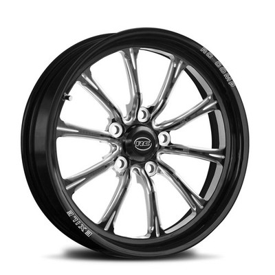 RC Components CS74532-05E Exile-S Eclipse Front Wheel [Size: 17'' x 4.50''] Black