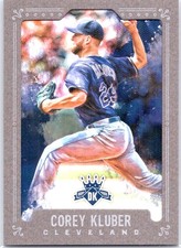 2017 Panini Diamond Kings #62 Corey Kluber Framed Grey