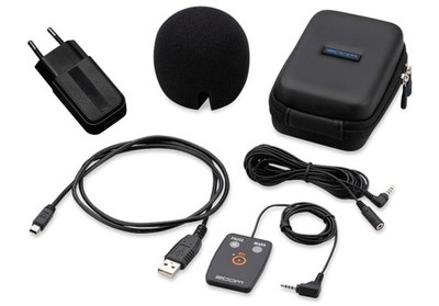 SPH2n Zubehörpaket für H2n Handy Recorder   Tasche, Windschutz, Netzteil, Fer...