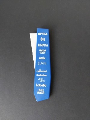 NIVEA Limara Beiersdorf Vintage Paketmesser Cuttermesser Werbeartikel 70er Jahre
