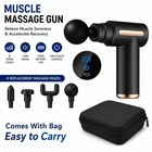 Massage Gun Deep Percussion Massager Muscle Vibration Relaxing Therapy Tissue UK