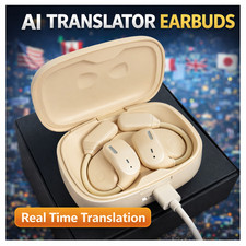 AI Translator Earbuds Wireless Bluetooth RealTime Language Translation SHIP FREE