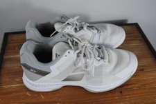 Babolat SFX3 All Court Womens 8 Tennis Pickleball Shoes White Gray Sneakers