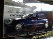 Pma 1/43 Mercedes Benz E Class T Model 2003 Blue M