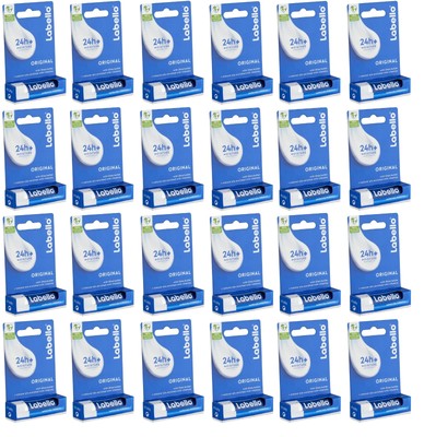 (FULL BOX) 24x Labello Liposan Original Classic Caring Lip Balm  24x5.5ml